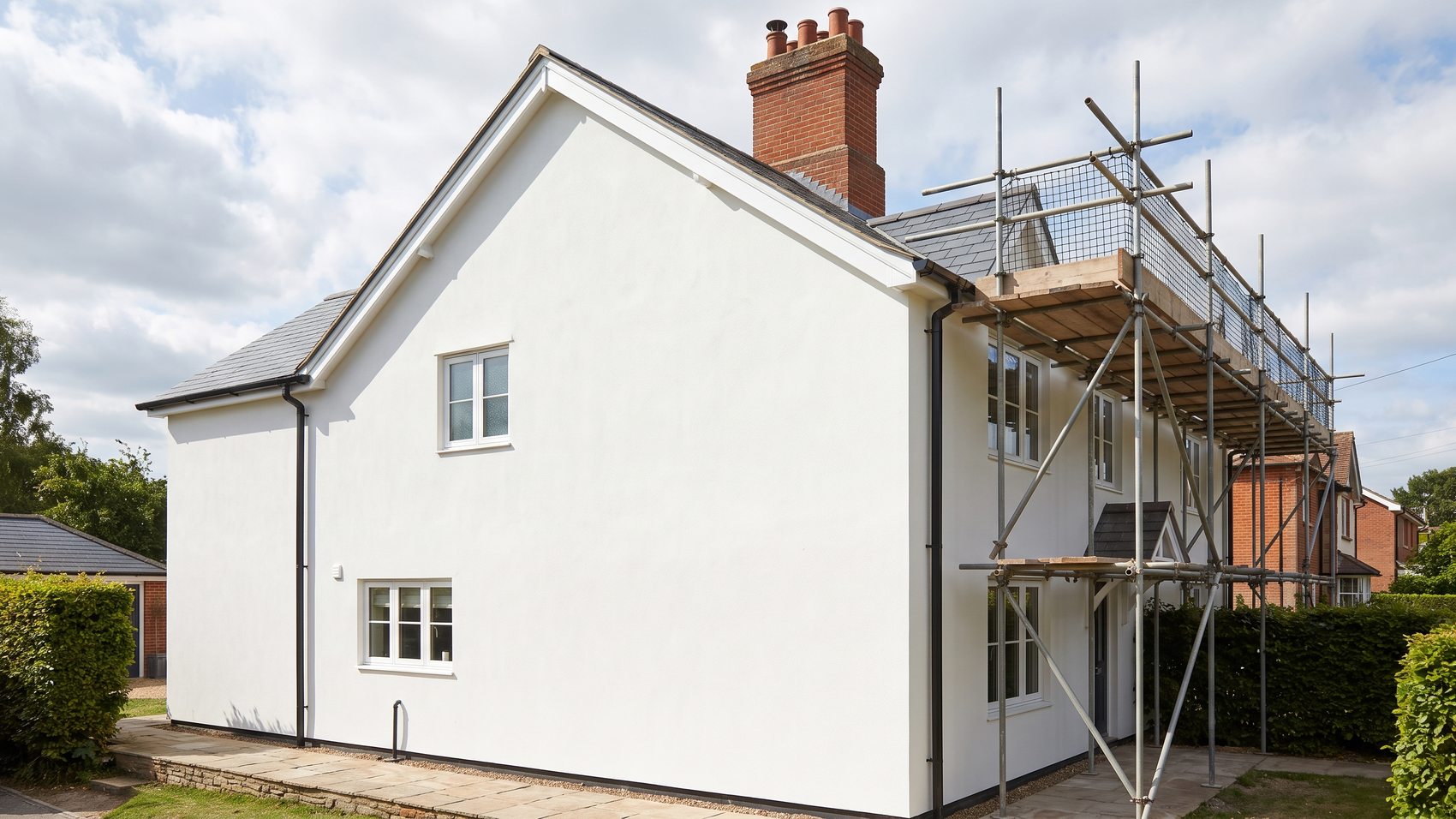 Rendering & Exterior Painting by Roofcraft of Surrey and London